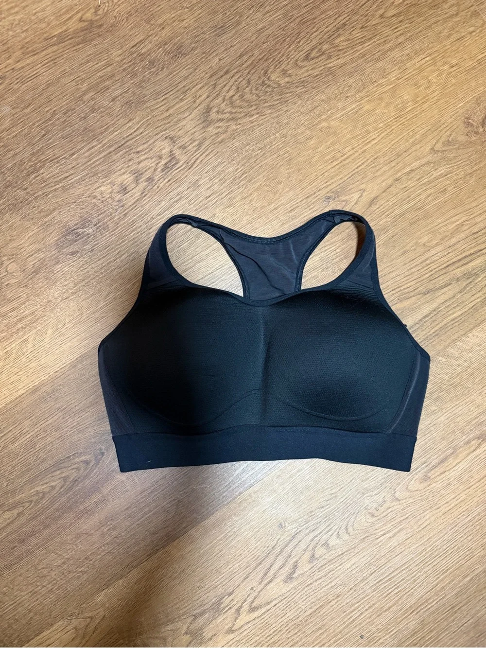 Gymshark Black Racerback Sports Bra - Comfort Support
